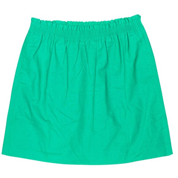 J. CREW Women's NEW Linen Blend Pull-On City Skirt "Modern Clover" | Size 12 - Picture 5 of 12